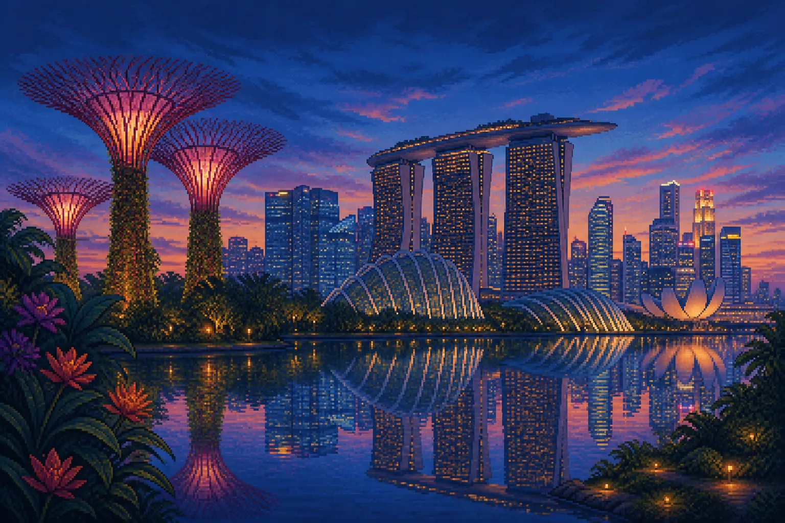 Marina Bay, Singapur
