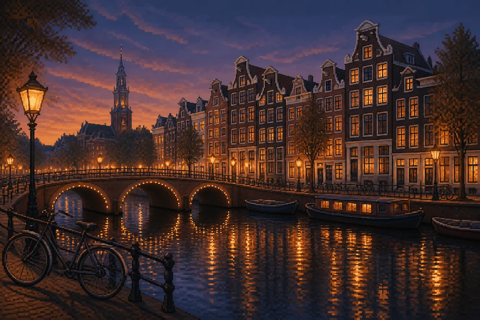 Ámsterdam, Haarlem y Alkmaar, Países Bajos