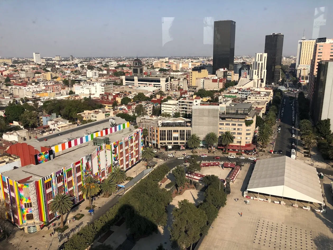 Vista panorámica de Ciudad de México